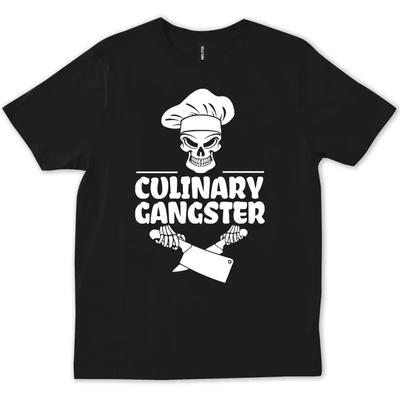 Culinary Gangster Kitchen Chef Funny Coo T Shirt