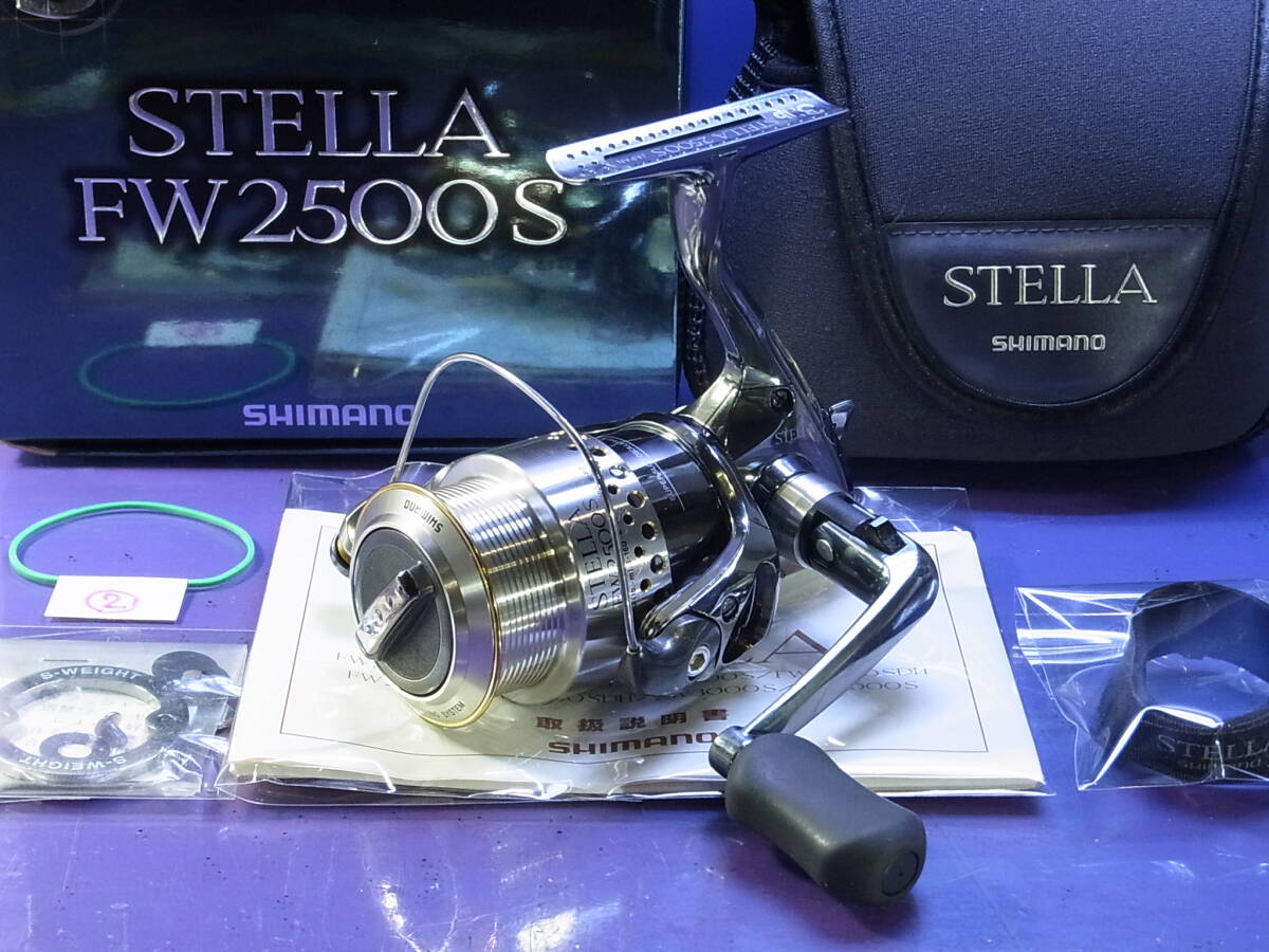 [USED]SHIMANO 01 Stella FW 2500S Spinning Reel Excellent Condition Serviced Rare Model