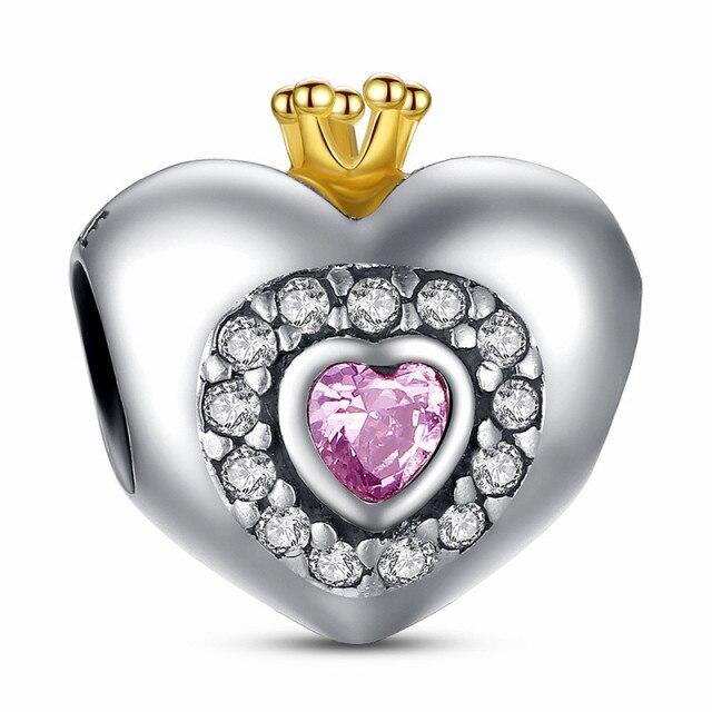 New 925 Sterling Silver Rainbow Unicorn House Bead Fit Original Fashion Bracelet Diy Jewelry For Women