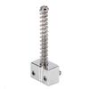 5PCS Pontes de Metal para Baixo Prateado/Dourado Substituição para Baixo Elétrico Kits de Guitarra Elétrica para Baixo