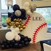 99PCS black and gold latex balloon set suitable for birthday parties, weddings, Valentine's Day party decorations