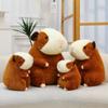 Cartoon Capybara Plush Toy Simulation Capibara Fluffty Doll  Birthday Gift
