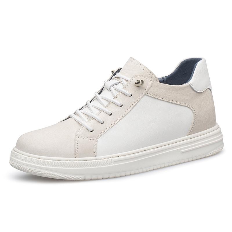 Men s 8CM Height Increasing Summer Sports Shoes - Korean & British Style Casual Sneakers