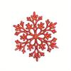 1 szt. Wiszące ozdoby płatki śniegu Ozdoby świąteczne Dekoracja domu na przyjęcie Dekoracyjne akcesoria Ozdoby świąteczne Płatek śniegu