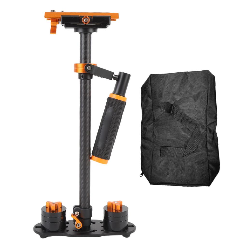 DSLR Camera Stabilizer Handheld for Video DV Live Broadcast Telescopic Center Post with 3 Axes Handle