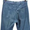 Levi's 70s 684 Boot cut Corduroy pants w30 Blue Men's Used
