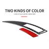 Car Body Wheel Eyebrow Arch Protector Strip Lips Fender Flares Carbon Fiber Look
