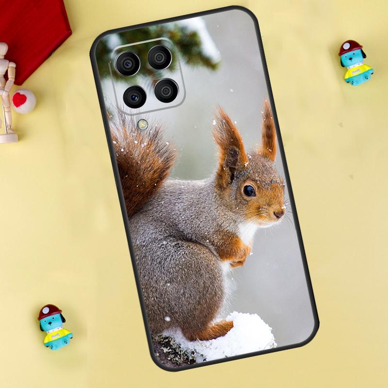 Squirrel Cute Animals Case For Samsung Galaxy M55 M14 M34 M54 M32 M52 M15 M11 M12 M13 M06 M16 M36 M56 M31 M53 M35