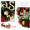 New 30cm Christmas Tree Wreath Door Hanging Garland Window Wall Ornament Xmas Decor