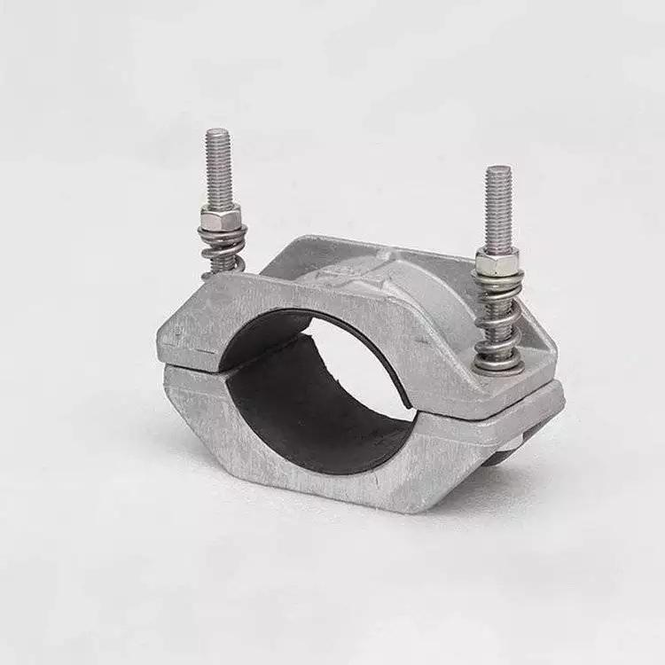 Högspänningsklämma av aluminiumlegering för enfasig flexibel kabel
