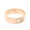 HERMES  H115601B #13(JP Size)  ring K18 Pink Gold Women
