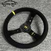 Universal 14inch Concave Racing Sports Steering Wheel Car Rally JDM Drifting Steering Wheel
