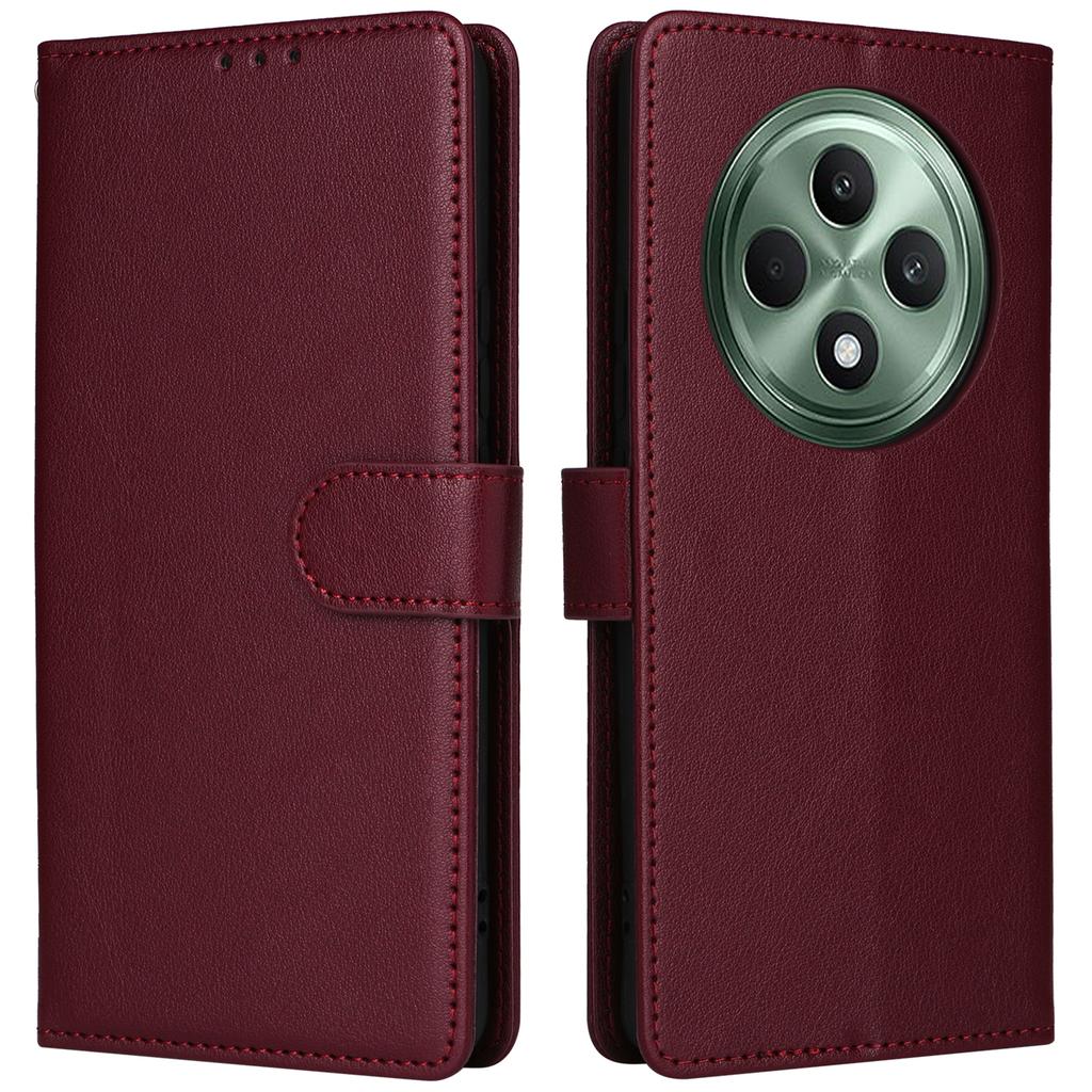 Wallet Phone Case for Oppo F27 5G/Reno12 F 4G/Reno12 F 5G/Reno12 FS PU Leather Cover