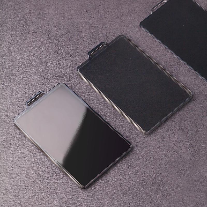 

Transparent Black Soft Tpu For Tesla Model 3 Model Y Car Card Key Protective Case Smart Remote Card Car Key Case Cover Keychain