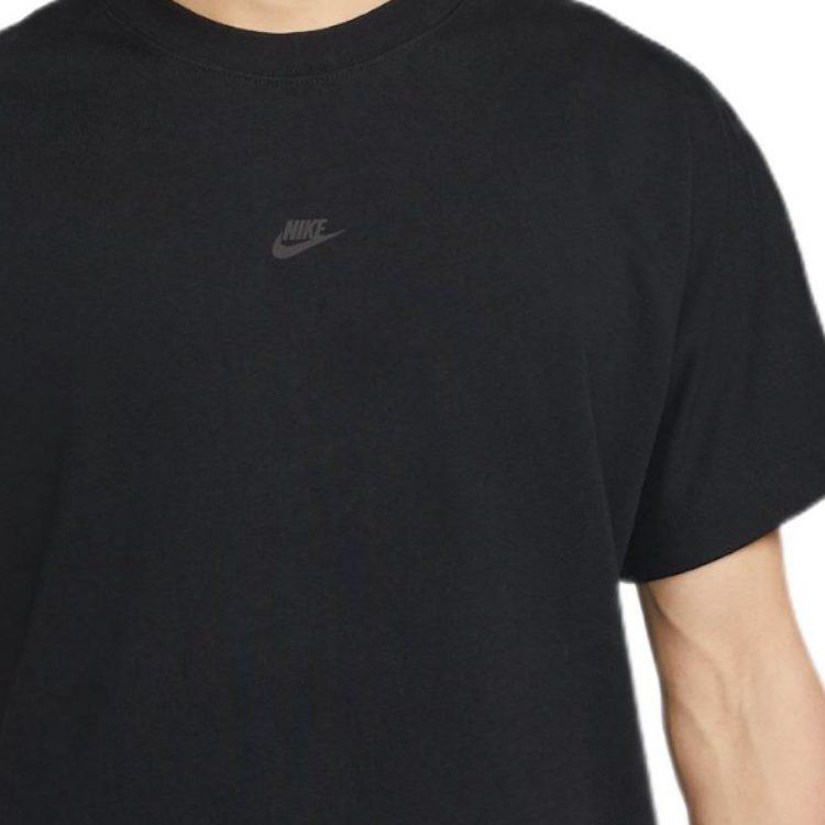 Nike T Shirts Men's Black Crew Neck Moderate DD7019-010