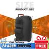 Portable Speaker Carrying Case with Mic Pocket for JBL PARTYBOX 520 Party Speaker Storage Bag Waterproof Travel Protective Cover