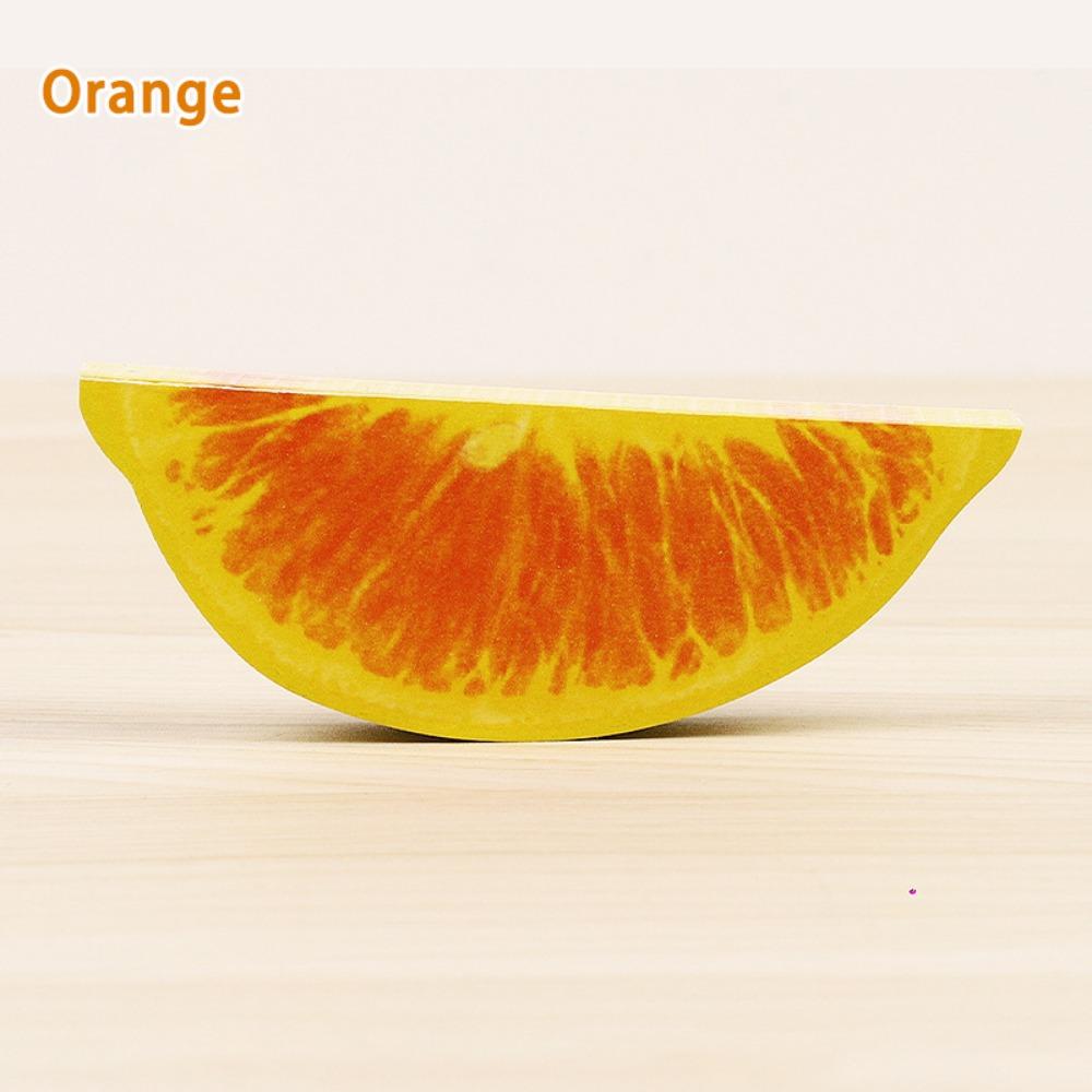 Multifunctional Non-sticky Note Paper Tearable Fruit Shape Memo Pad Stationery Paper Writing Paper School Office