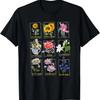 Flowers Sunflower Marigold Tulip Daffodil Rose Jasmine T-Shirt