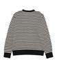 AMES-WORLDWIDE Basic Small Logo Stripe Knit Black