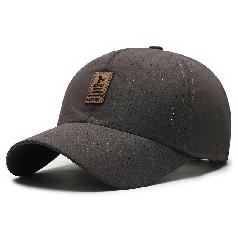 Summer Won The Bidding Quick-Drying Baseball Cap Casual Versatile Perforated Breathable Cap Outdoor Sports Fishing Hat