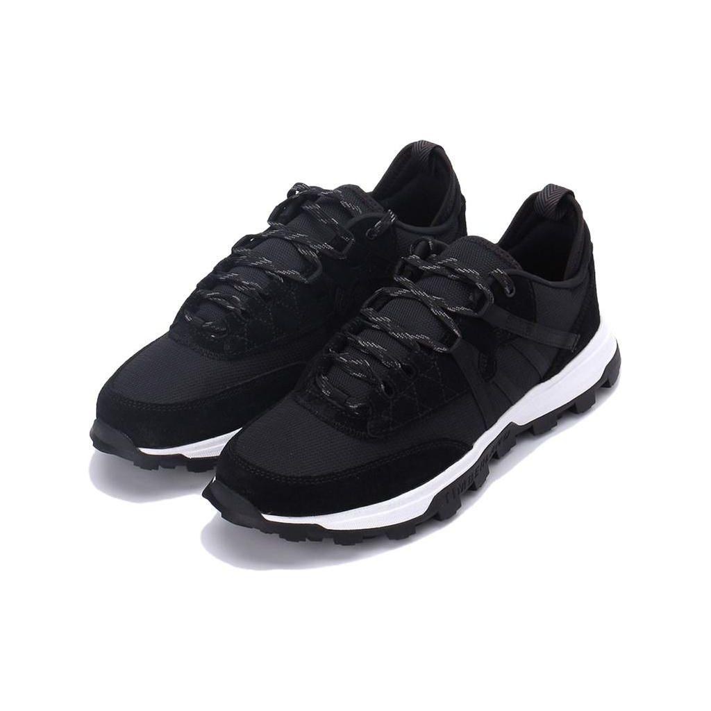 Timberland Round Toe Comfortable Slip Resistant Durable Low Top Outdoor Functional Shoes Men Shoes Black A65CC
