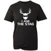 I Am The Stag T-shirt Funny Stag-do Groom Marriage Party Men's Unisex Gift Tee