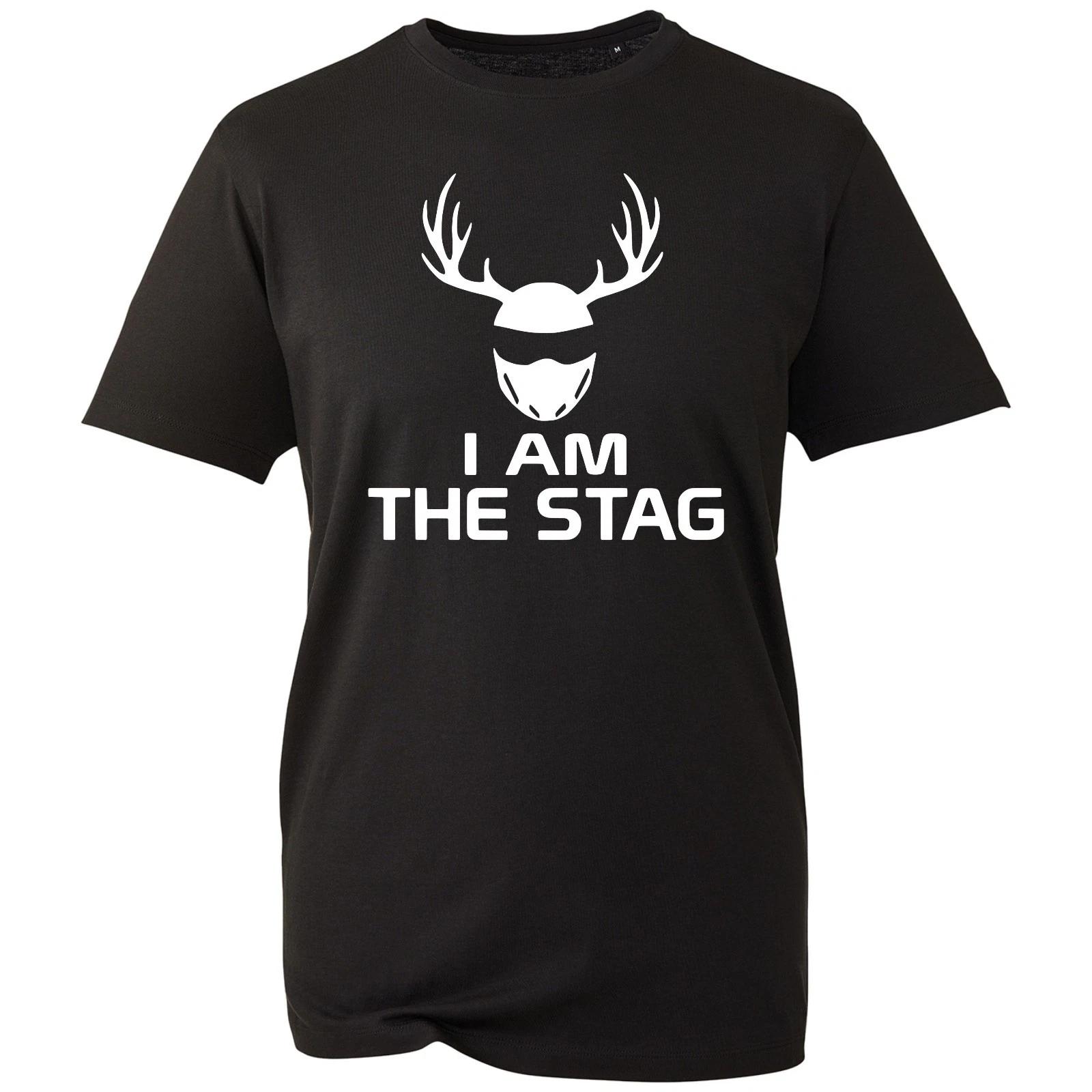 I Am The Stag T-shirt Funny Stag-do Groom Marriage Party Men s Unisex Gift Tee 4XL