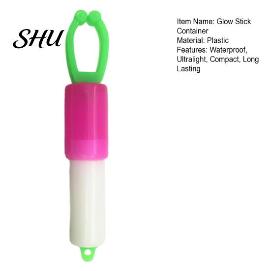 Float Glow Stick Case Lamp Sinker Waterproof Compact Size Ultralight Smooth Edge High Lightstick Durability Night Fishing Container Accessories Box