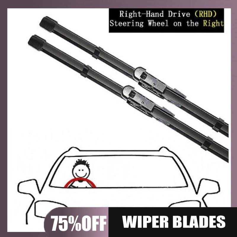 Suitable for Tesla model X 2015-2026 wiper blades 27 inches + 18 inches dovetail wipers чёрный