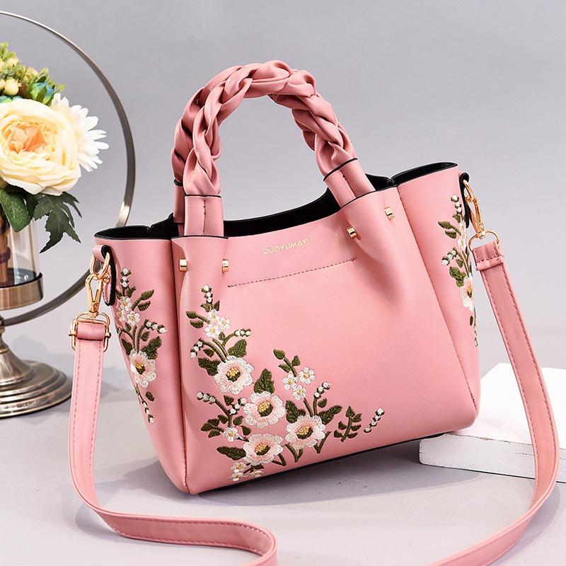Bags Women's bags Flower bags Handheld women's bags Trendy fashion One shoulder Crossbody
