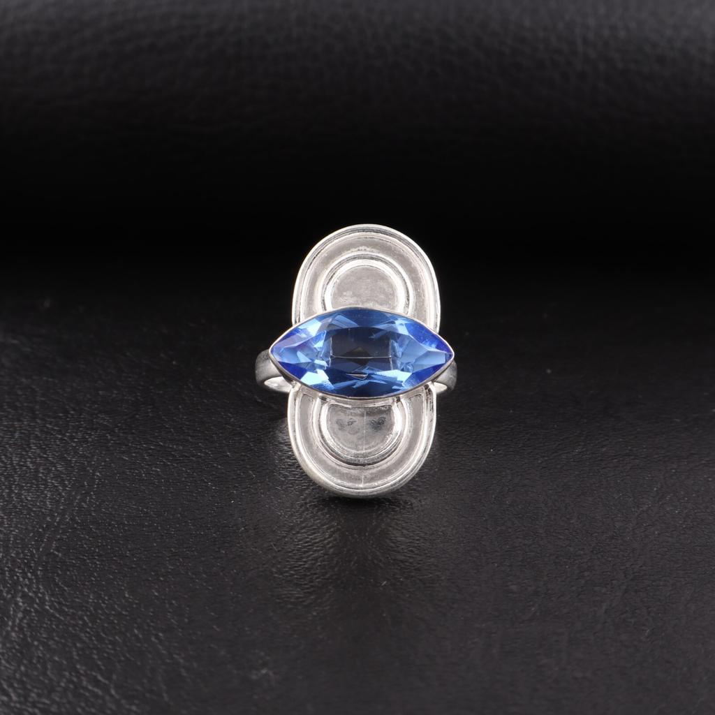 Tanzanite Gemstone 925 Sterling Silver Jewelry Handmade Ring For Birthday Gift RR-34-3