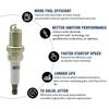 4 Ignition Coil UF557 &4 Spark Plug For 2007-2017 Jeep Compass Patriot Dodge Avenger Caliber Journey Sebring 200 2.0L 2.4L