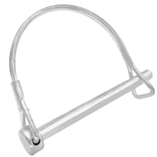 Secure Connection Heavy Duty D Shape Trailer Coupler Safety Hitch Pin Lock
