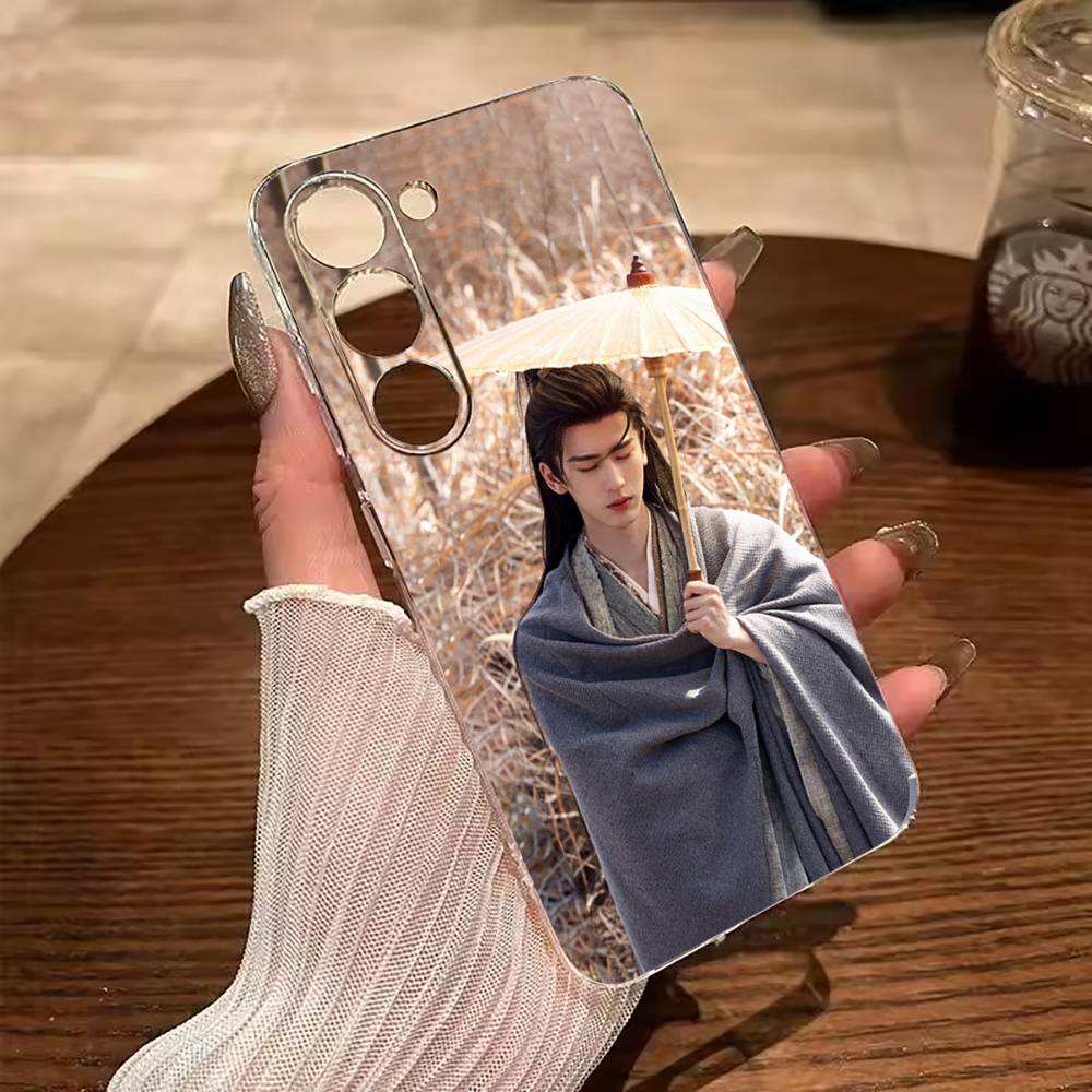 Zhang Linghe & Tian Xiwei Clear Soft Silicone Phone Case for Samsung Galaxy A71, A70, A52, A51, A40, A30