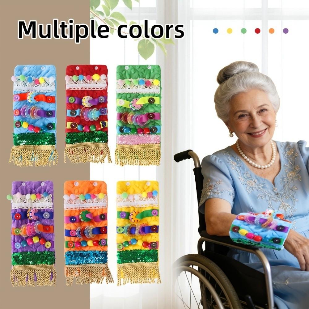 Pressure Anxiety Relief Touch Arm Cover Plush Perception Training Blanket Memory Care