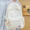 Sac d'école collège filles cœur de fille atmosphère pois nœud polyvalent haute valeur étudiante lycée féminin sac à dos