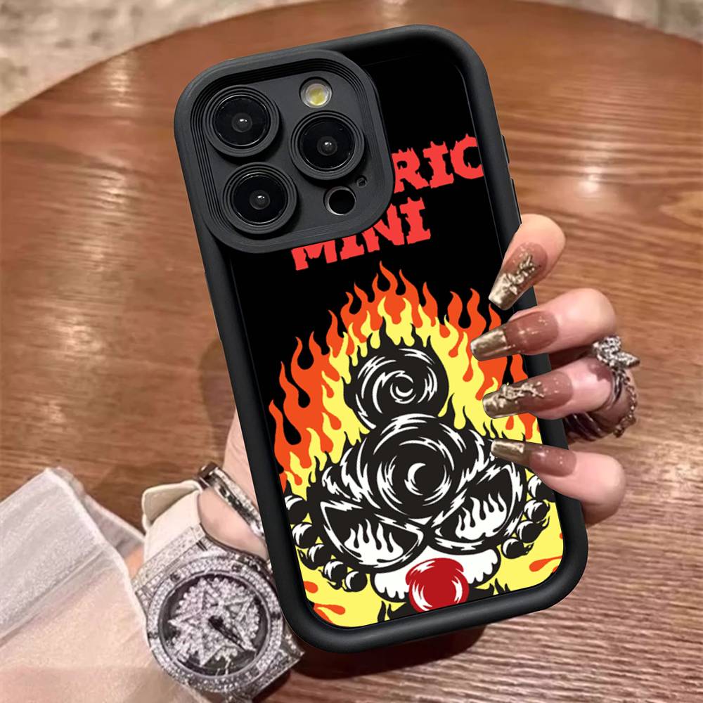 Fashion Brand H-Hysteric M-Mini Luxury TPU Phone Cover For Iphone 17 16 15 14 13 12 11 Pro Max Plus Case Cover