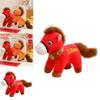 Year Of The Horse Plush Toy With Pp Cotton Filling For Gift Giving And Home Decor