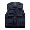 Men's Quick-Dry Mesh Multi-Pocket Plus Size Fishing Photography Vest