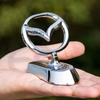 For 6 2 3 5 CX3 CX5 CX7 CX9 MX3 MX5 RX7 Axela Atenza Protege Car Hood Bonnet Cover 3D Silver Emblem Sticker Decoration