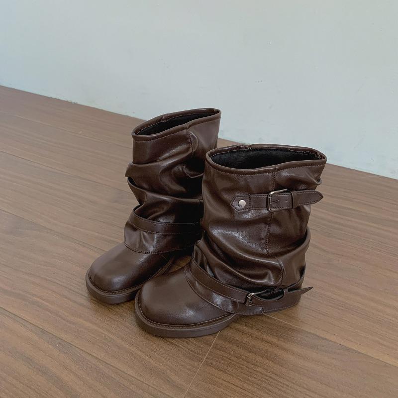 Autumn Women Slouch Mid Calf Cowboy