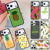 Summer Pineapple Phone Case For iPhone 17 Air 14 15 13 12 Max Cover For Apple 16e 11 Pro Max Plus Coque