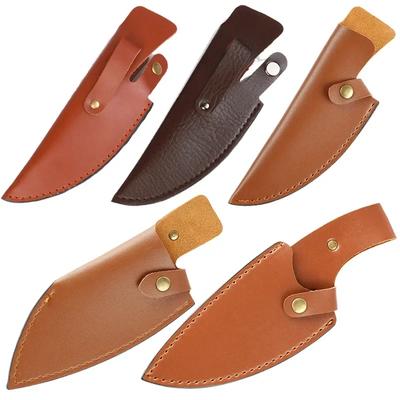 Messerscheide Küchenmesser PU-Scheide Mit Gürtelschlaufe Tasche Multifunktionswerkzeug Tragbares Messer Schutzhülle Lederscheide