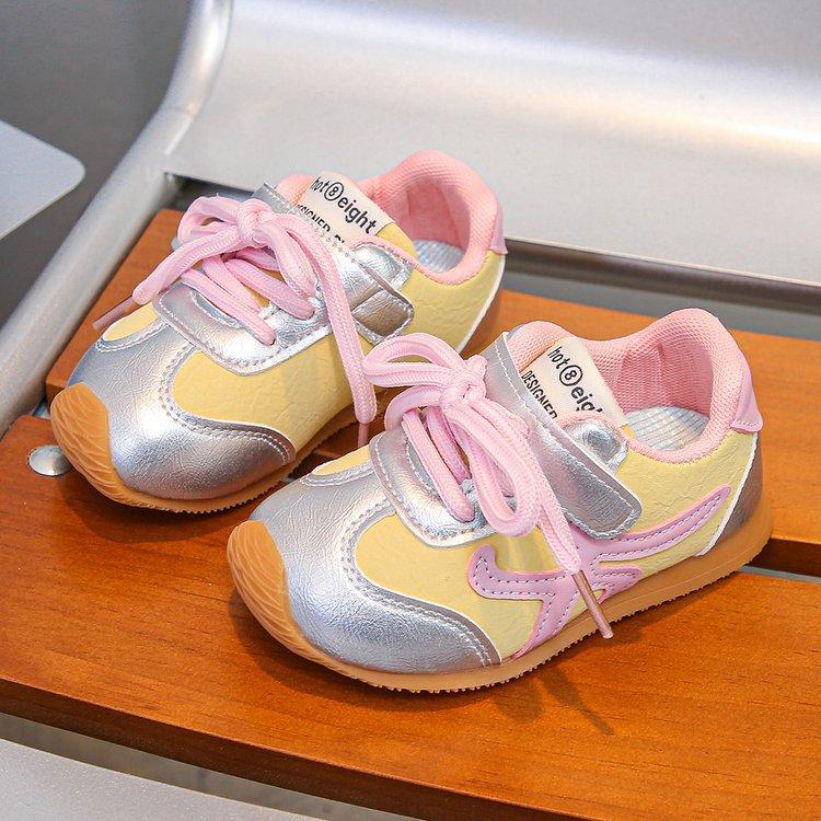 Children's sports shoes 2025 new spring and summer breathable single net shoes girls German training shoes boys Forrest Gump shoes Internet celebrity 