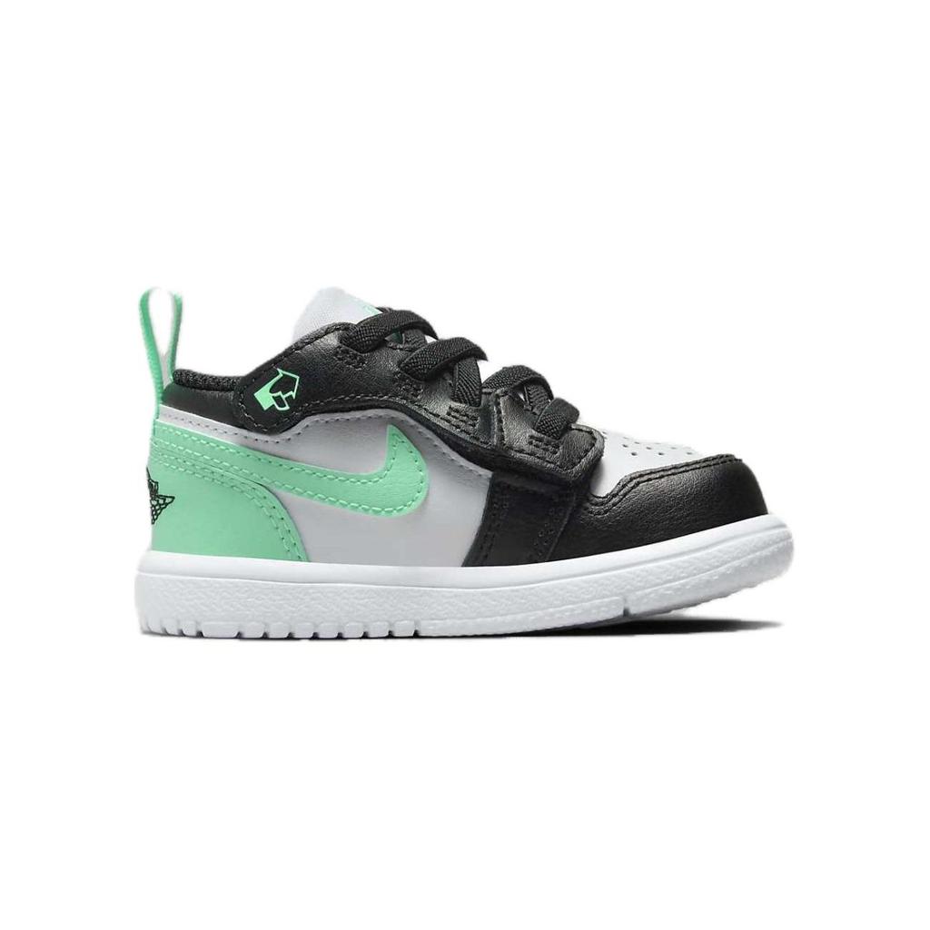 Air Jordan 1 Low ALT TD Green Glow Baby Sneakers White Black DR9747-131