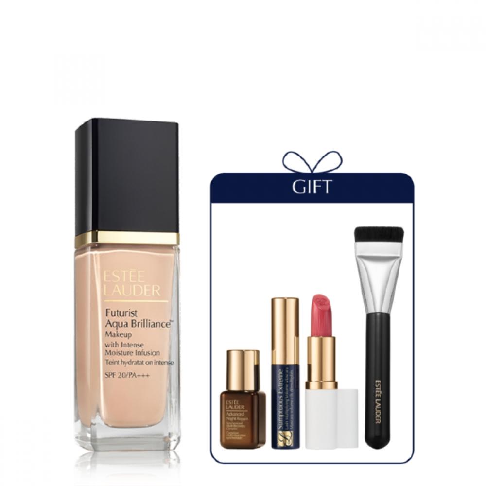 Est E laudEr nEw Aqua brilliancE makEup Spf20 Pa+++ Futurist 1W0 warm porcelain