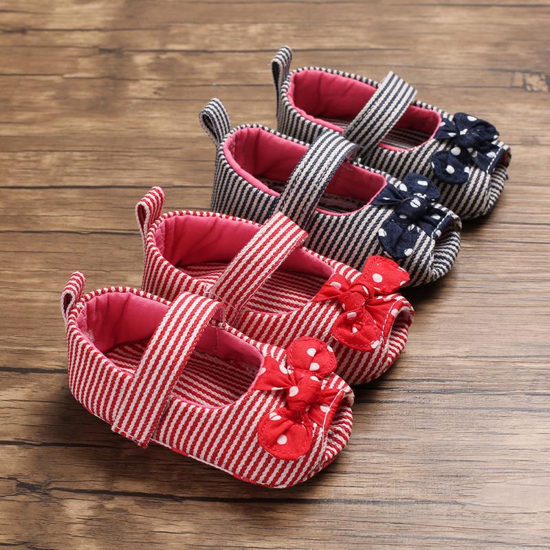 Buy Baby Girl Soft Sole Anti Slip Shoes Infant Toddler Bowknot Sandals