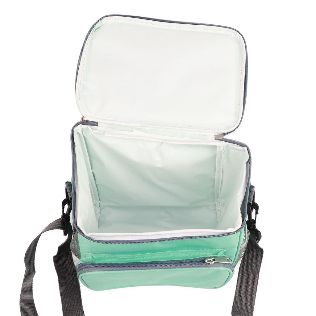 Bolsa Térmica de Tecido Multifuncional Moderna para Almoço com Alça de Ombro Única para Casa Trabalho