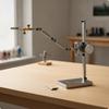 Soporte para Stop-Motion con Pinza Brazo Giratorio Metálico para Animadores