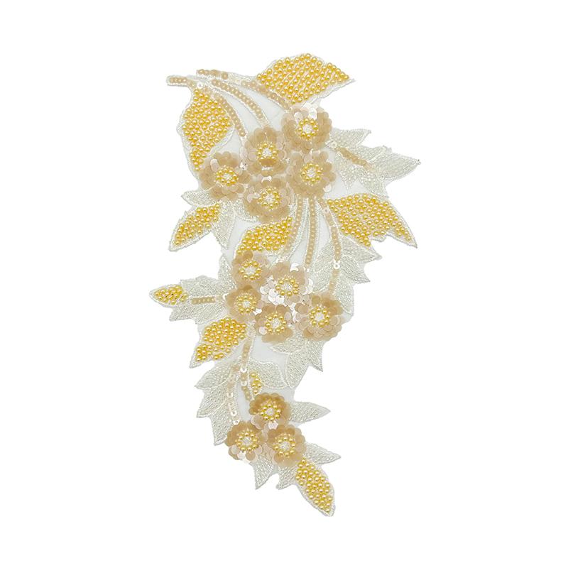 

1 шт. кружевной костюм для выступлений, сетка для вечеринки, вышитый цветок, сделай сам, аксессуары для одежды, доступны несколько вариантов